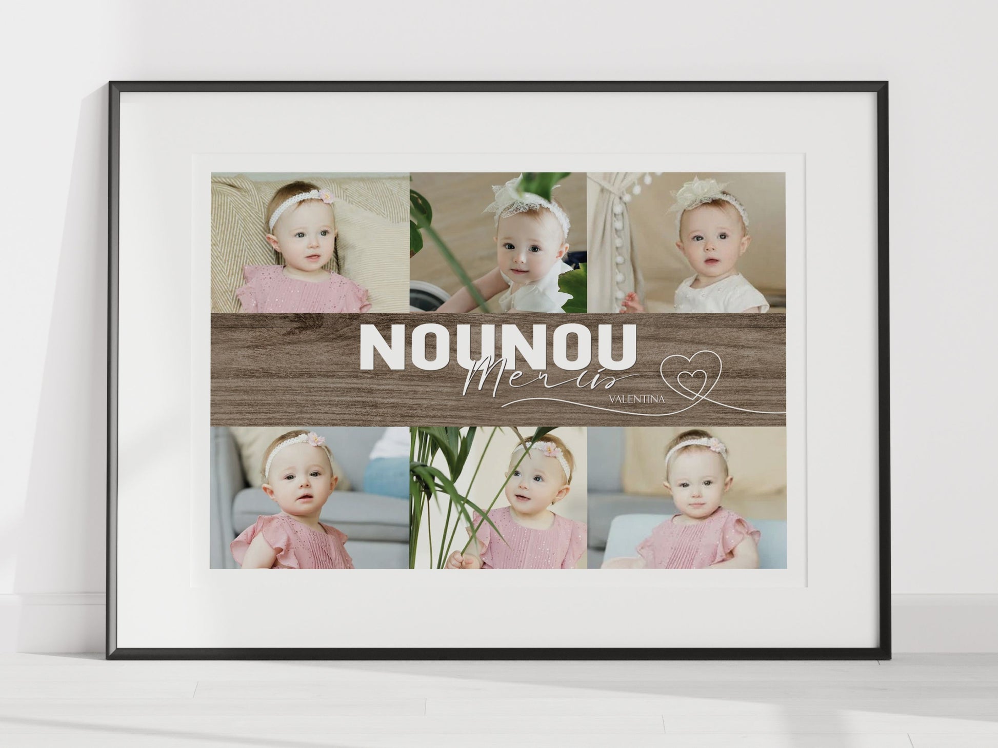 Affiche Personnalisable – Cadeau Unique pour une Nounou