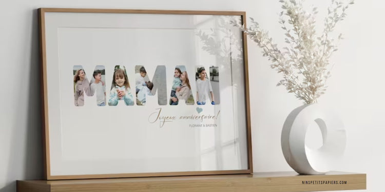 cadeau personnalisé pour maman 