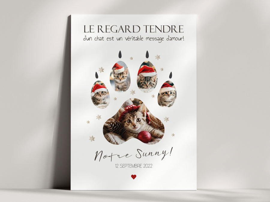 Cadeau animal personnalisé chat chien