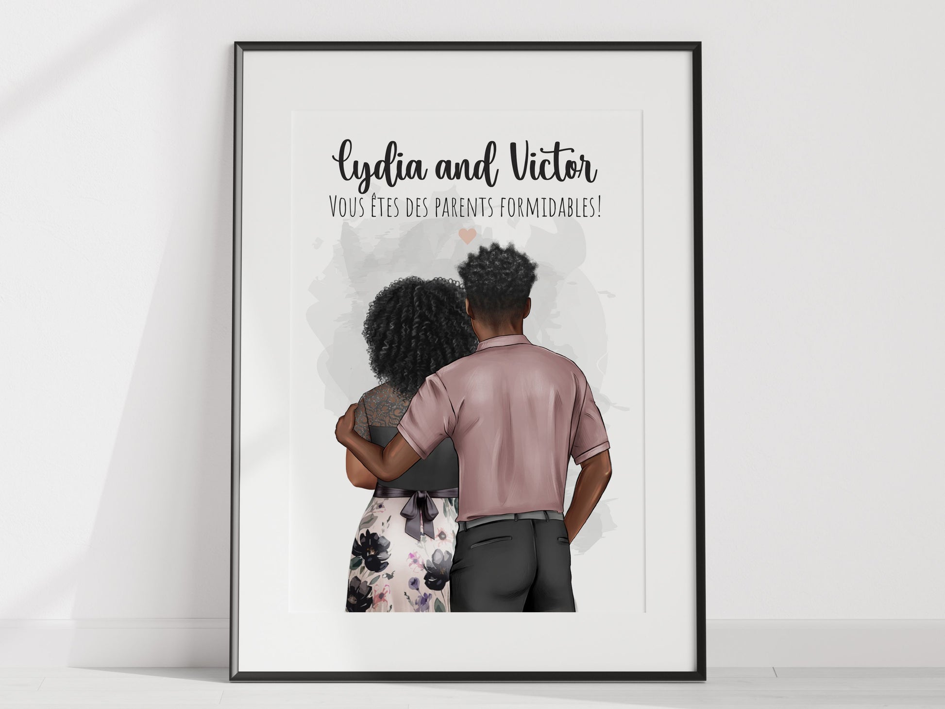 Cadeau romantique personnalisé