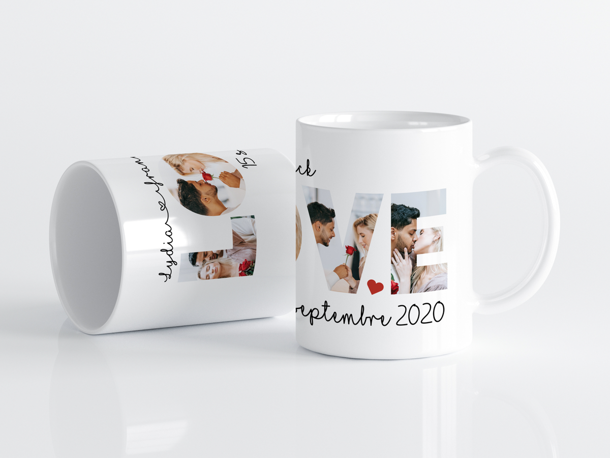 tasse personnalisée love 