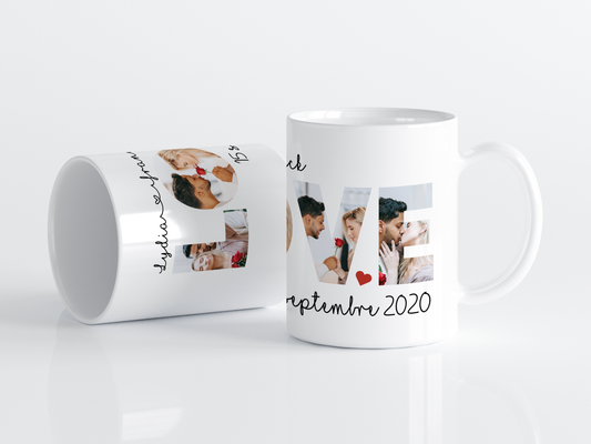 tasse personnalisée love 