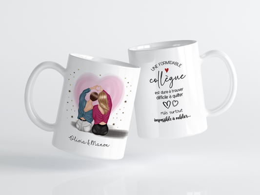 tasse a personnaliser pour une amie ou une collègue