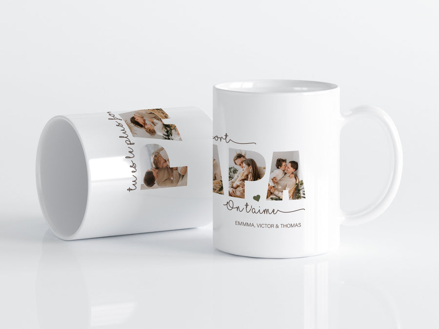 cadeau personnalisé tasse papa 