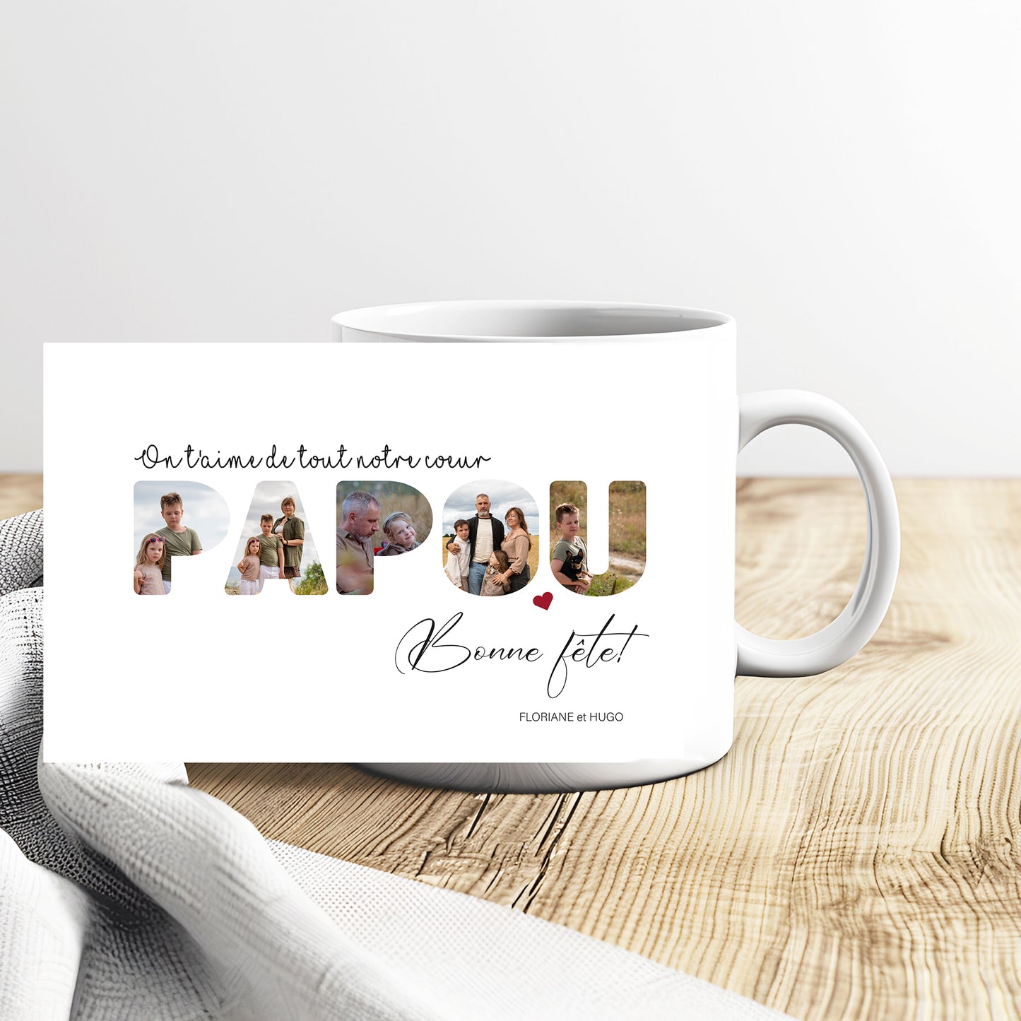 cadeau original pour papi a personnaliser